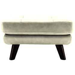 G Plan Vintage The Fifty Three Leather Footstool